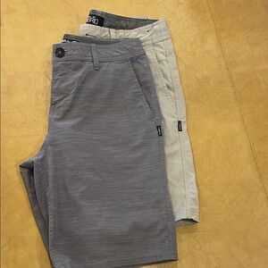 O'Neill Charcoal and Beige Shorts Duo